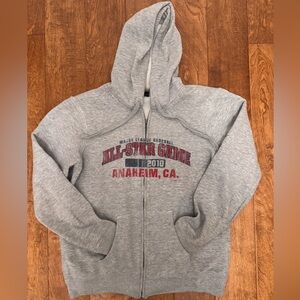 2010 MLB All-Star Game Zip-Up Hoodie Anaheim, CA – Women’s XL – Gear for Sports